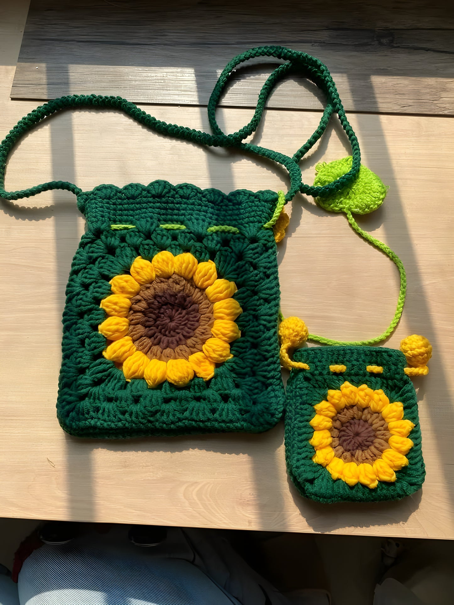 Nourished Sunflower - Yarn Bag
