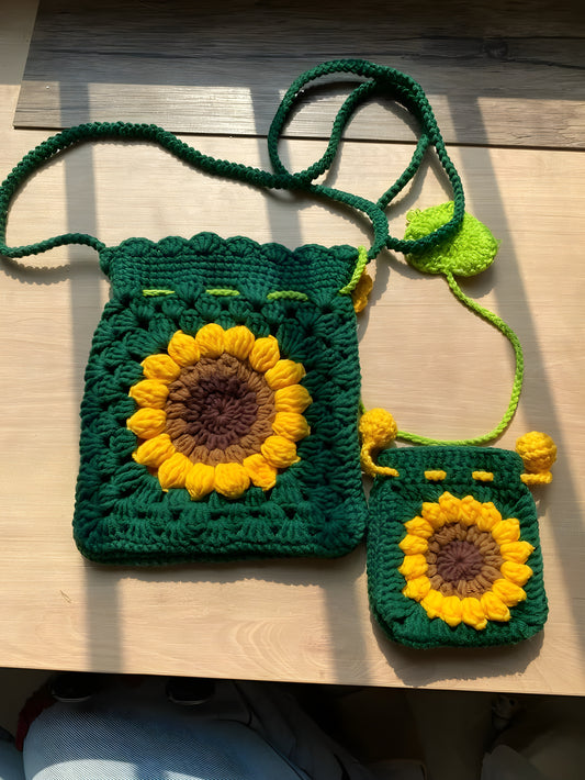 Nourished Sunflower - Yarn Bag