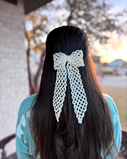 Beautiful Crochet Bow