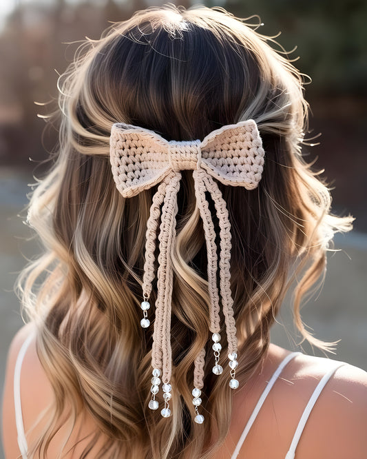Beautiful Yarn Bow for your loved one
