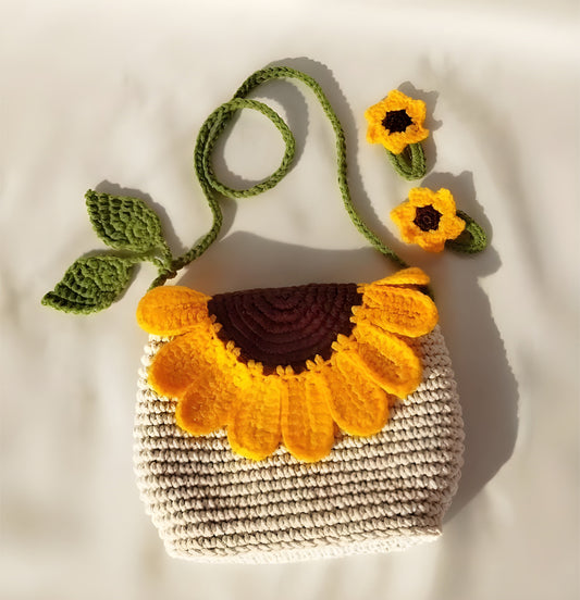 Floral Sunflower Bag